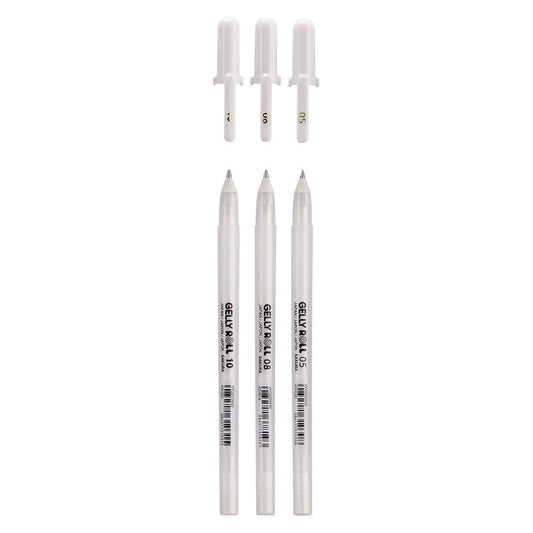 Sakura Gelly Roll Bright White 3 stk