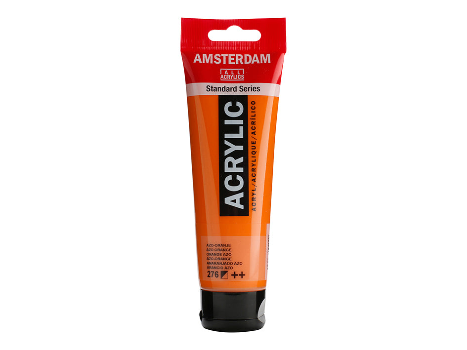 Amsterdam Standard Akryl Azo Orange 276 120ml