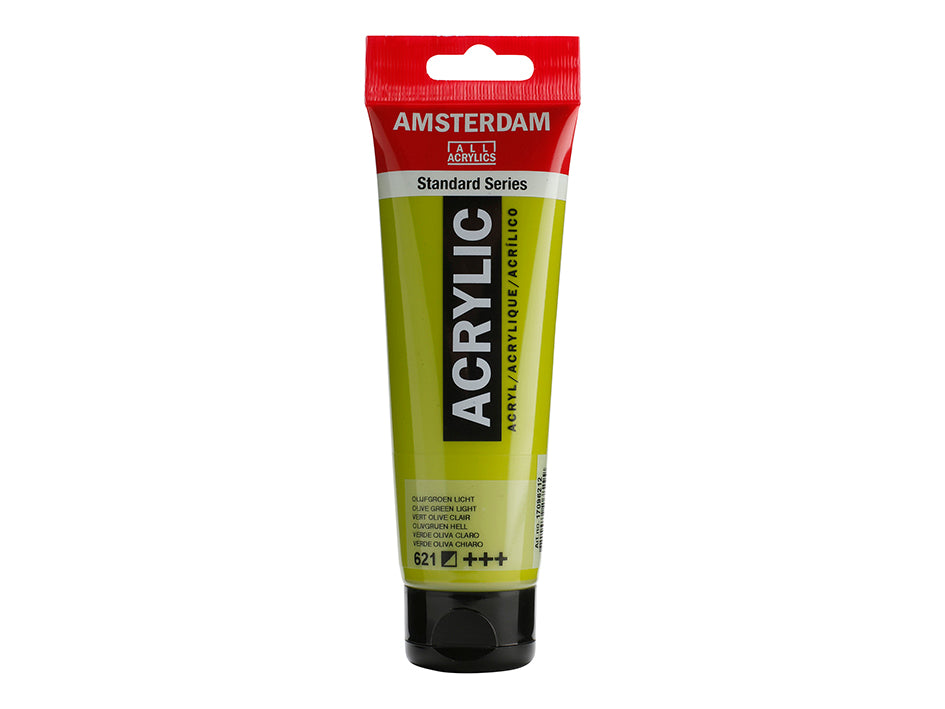 Amsterdam Standard Akryl Olive Green Light 621 120 ml