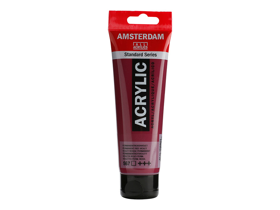 Amsterdam Standard Akryl Permanent Red Violet 567 120 ml