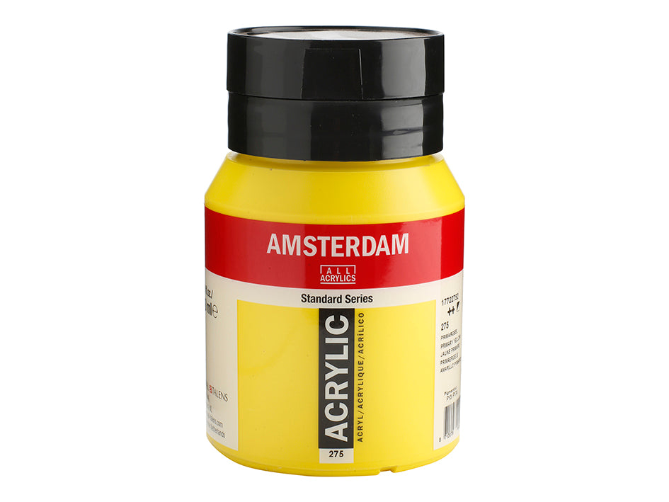 Amsterdam Standard Akryl Primary Yellow 275 500 ml