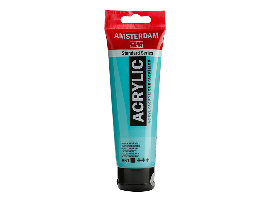 Amsterdam Standard Akryl Turquoise Green 661 120 ml