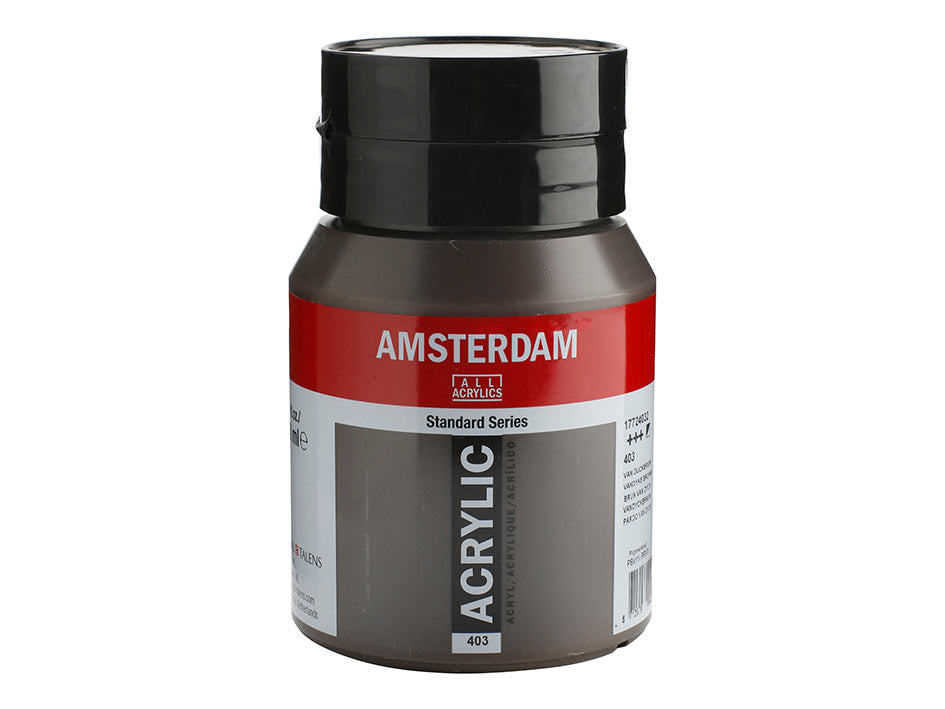 Amsterdam Standard Akryl Vandyck Brown 403 500 ml