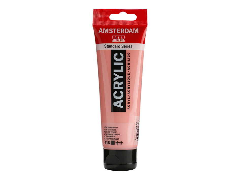 Amsterdam Standard Akryl Venetian Rose 316 120 ml