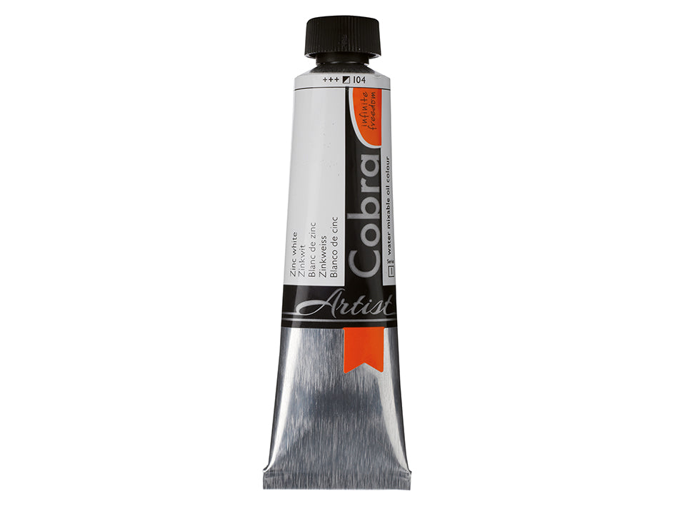 Cobra Artist 104 Zink Hvit 40ml