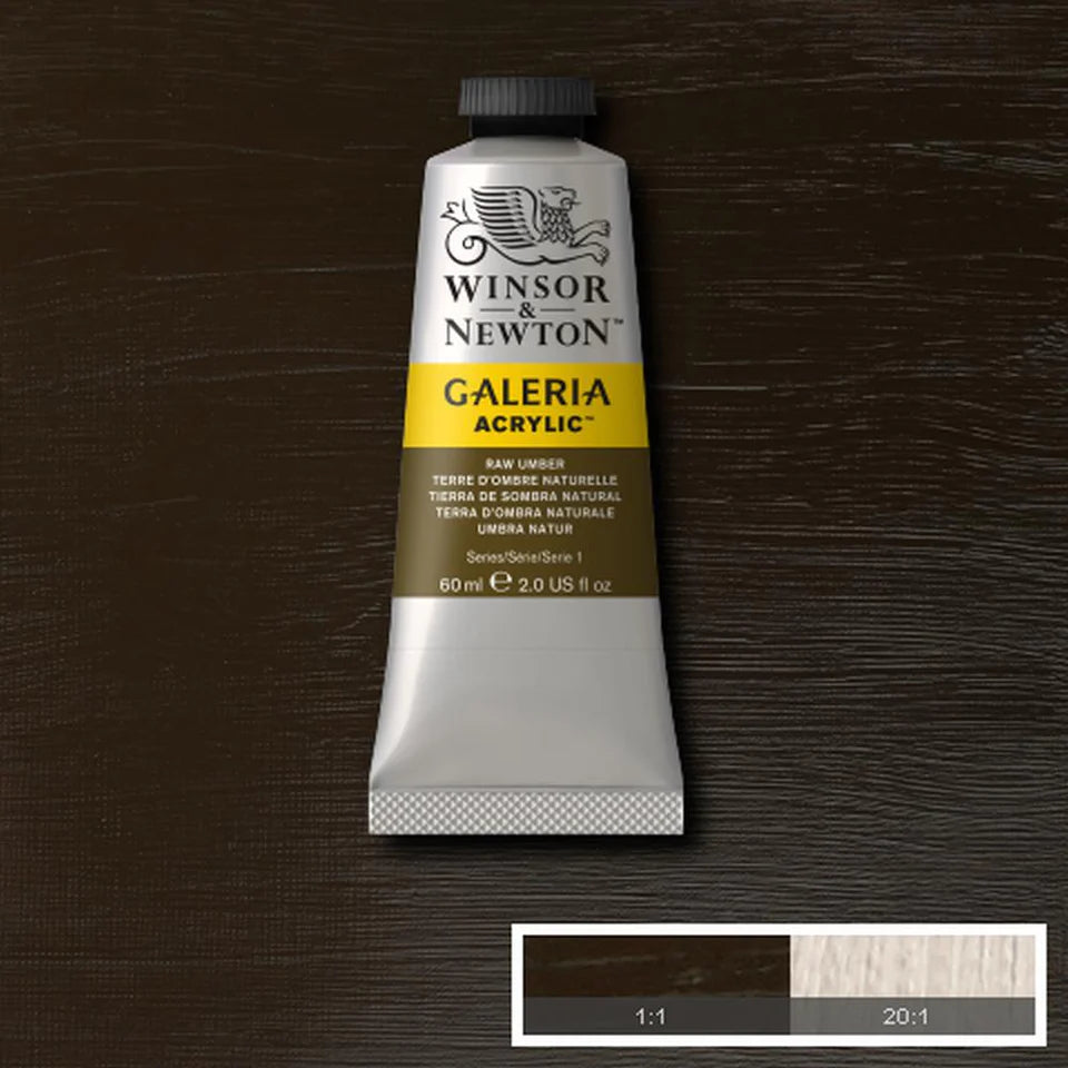 Winsor&Newton Galeria Raw Umber 60 ml 554