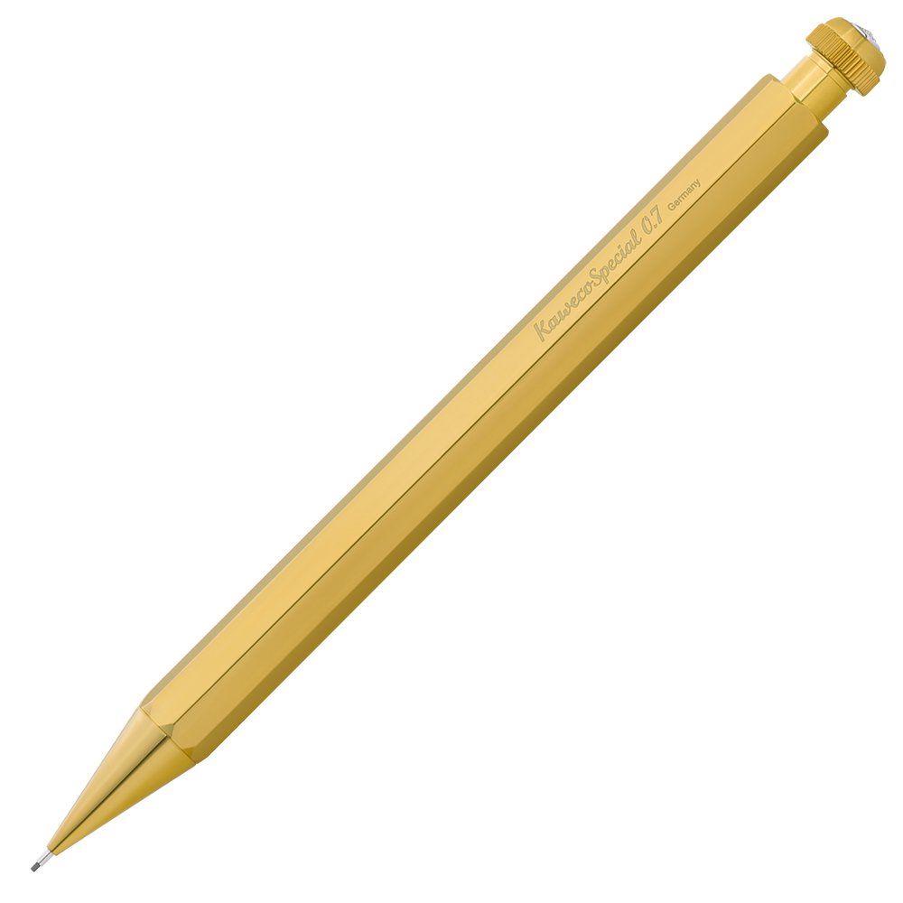 Kaweco Special Trykkblyant med Viskelær 0,7mm Brass
