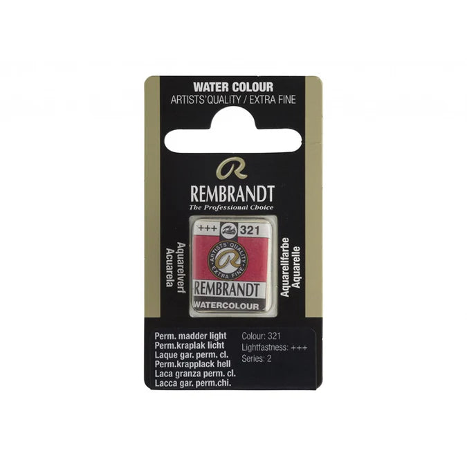 Rembrandt Permanent Madder Light 321 Halfpan