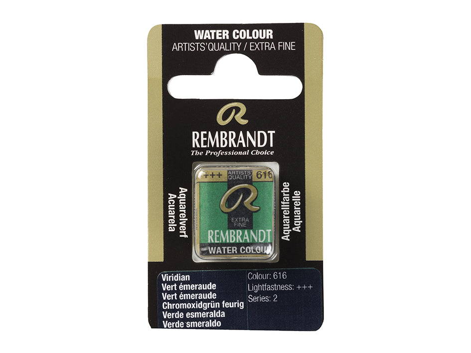 Rembrandt Viridian 616 Halfpan
