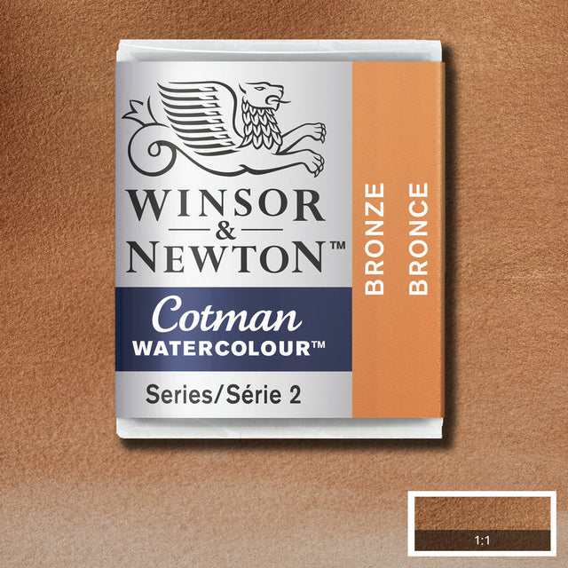 Winsor&Newton Cotman Bronze 058 Halfpan