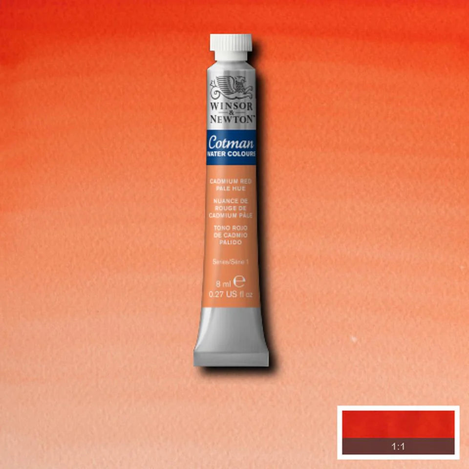 Winsor&Newton Cotman Cadmium Red Pale hue 103 Tube