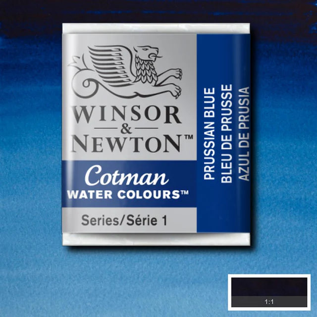 Winsor&Newton Cotman Prussian Blue 538 Halfpan