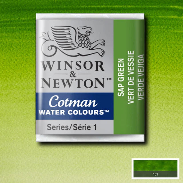 Winsor&Newton Cotman Sap Green 599 Halfpan