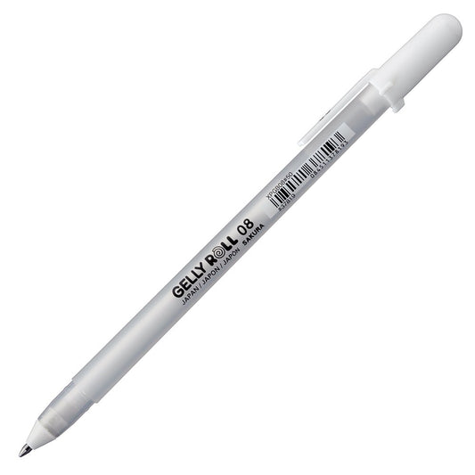 Sakura Gelly Roll 08 0,40mm Hvit
