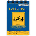 Fabriano 1264 Skisseblokk Spiral A5 90g 60ark