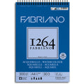 Fabriano 1264 Akvarellblokk Spiral A4 300g 30ark