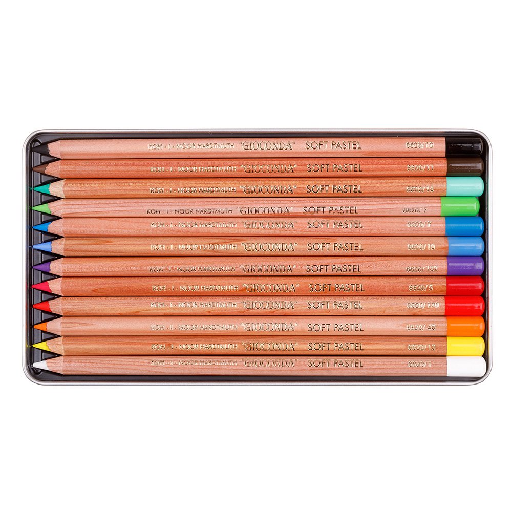Koh-i-Noor Gioconda Soft Pastel Pencils 8827 12stk
