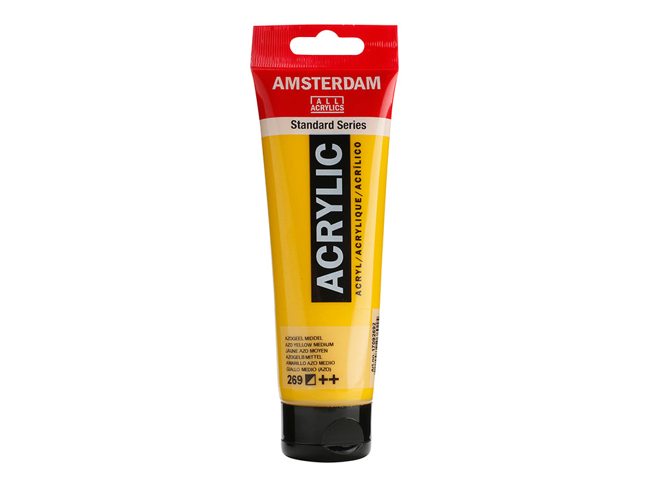 Amsterdam Standard Akryl Azo Yellow Medium 269 120 ml