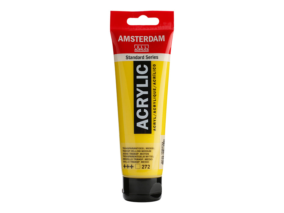 Amsterdam Standard Akryl Transparent Yellow Medium 272 120 ml