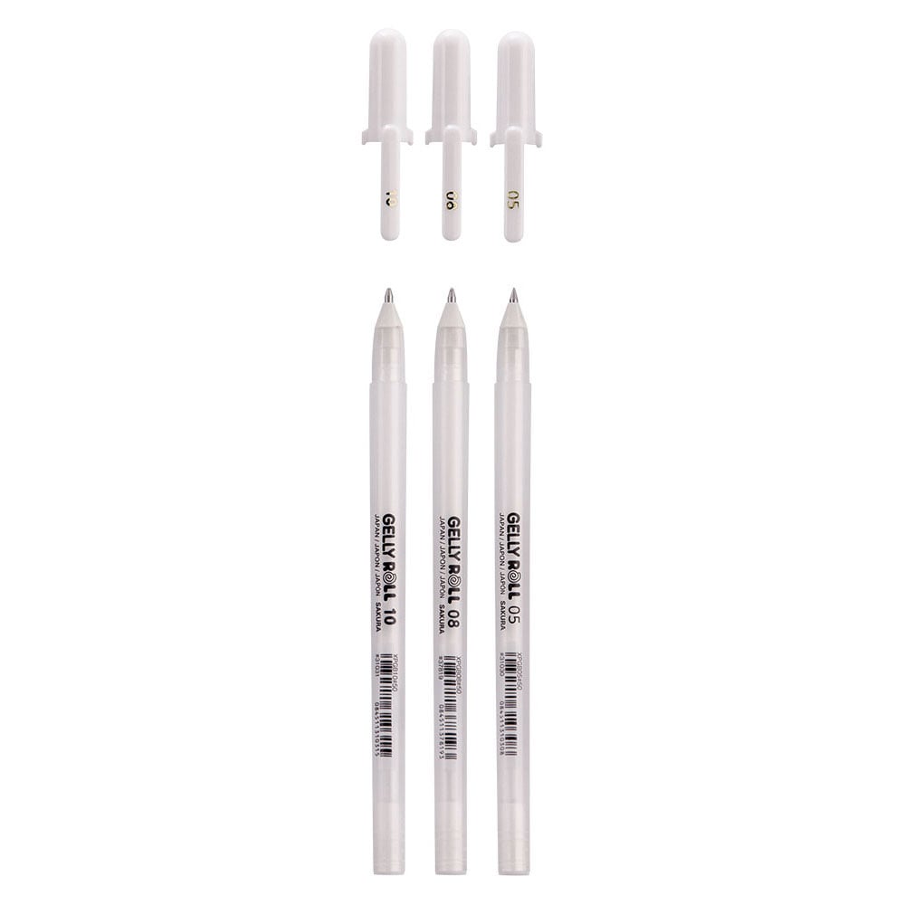 Sakura Gelly Roll Bright White 3 stk