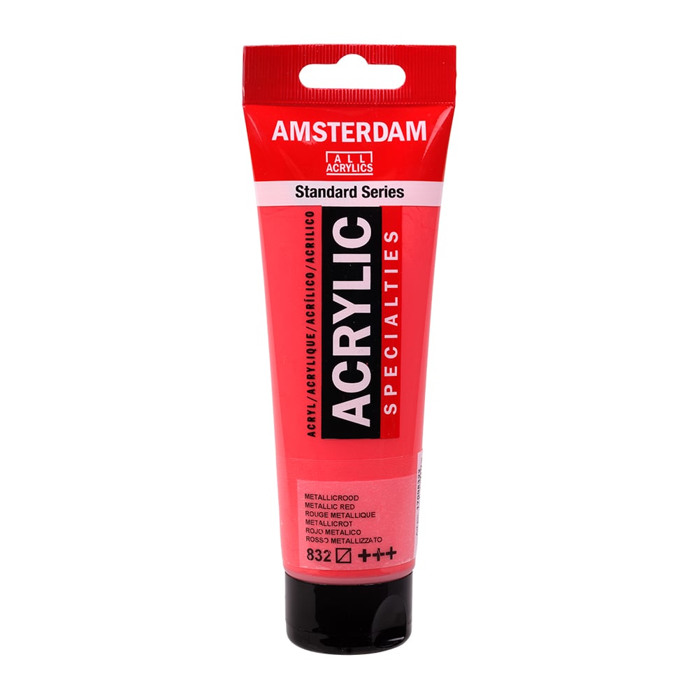 Amsterdam Specialties Akryl Metallic Red 832 120 ml