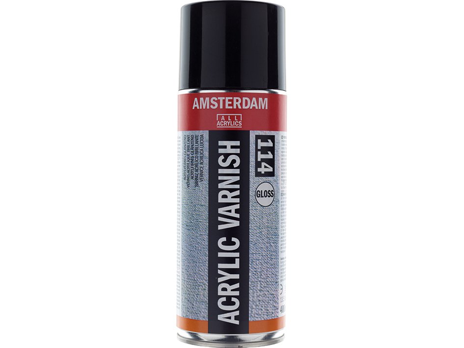 Amsterdam Acrylic Varnish Spray Glossy 114 400ml
