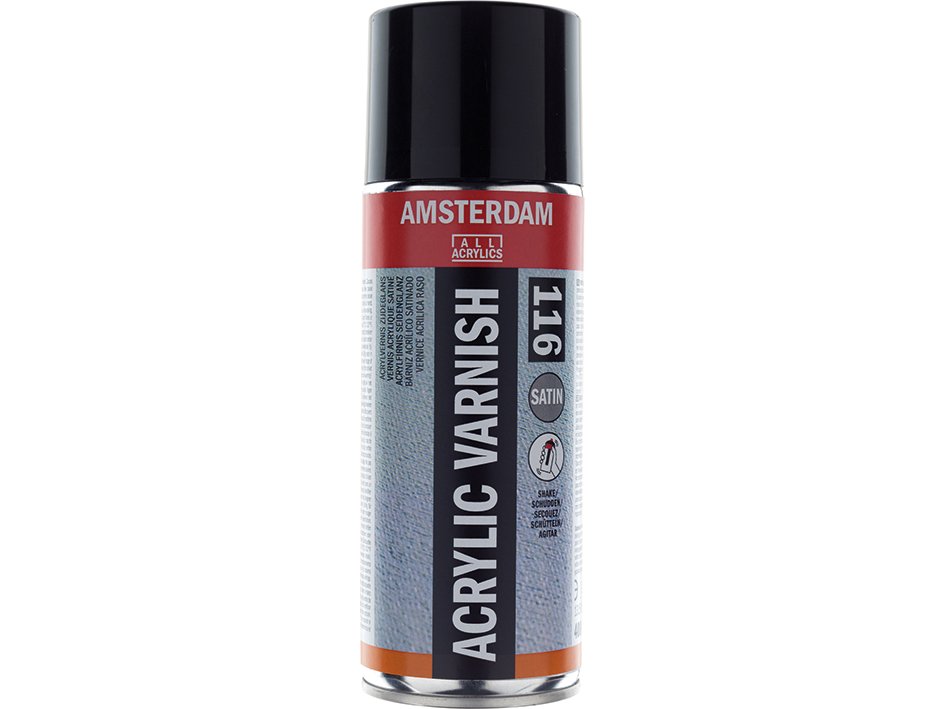 Amsterdam Acrylic Varnish Spray Satin 116 400ml