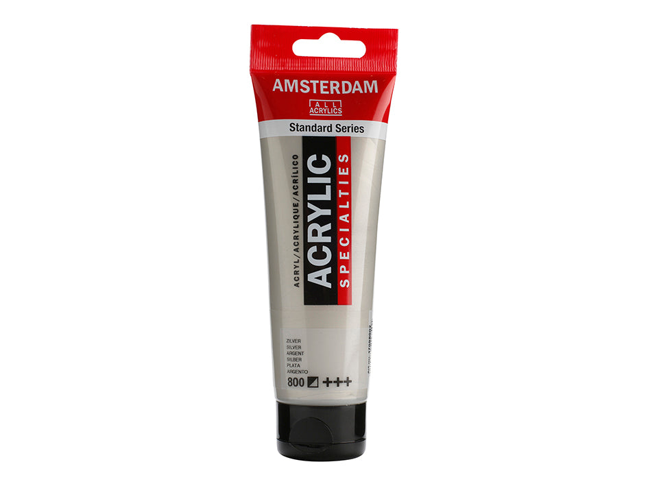 Amsterdam Specialties Akryl Silver 800 120 ml