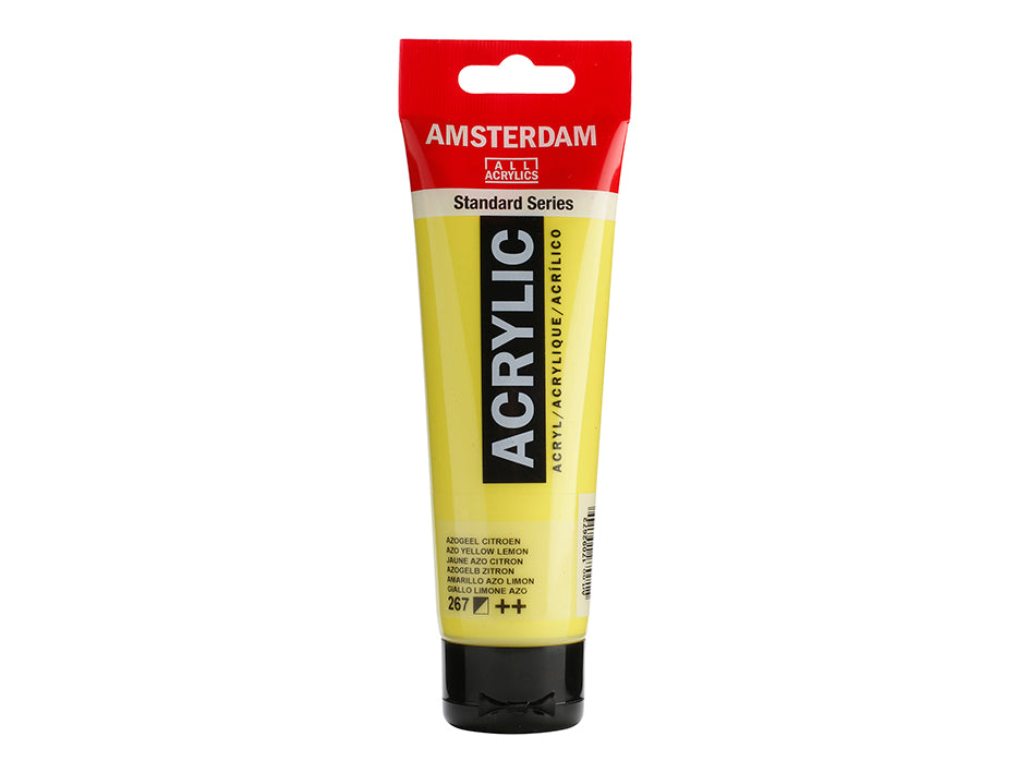 Amsterdam Standard Akryl Azo Yellow Lemon 267 120 ml