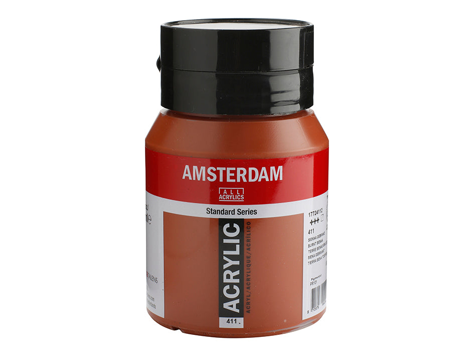 Amsterdam Standard Akryl Burnt Sienna 411 500 ml