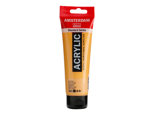 Amsterdam Standard Akryl Gold Yellow 253 120 ml