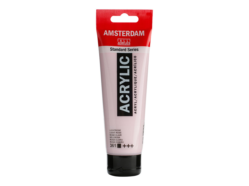 Amsterdam Standard Akryl Light Rose 361 120 ml