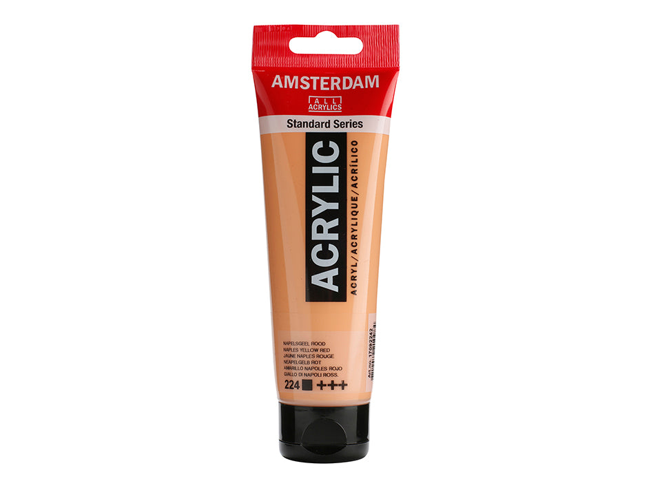 Amsterdam Standard Akryl Naples Yellow Red 224 120 ml