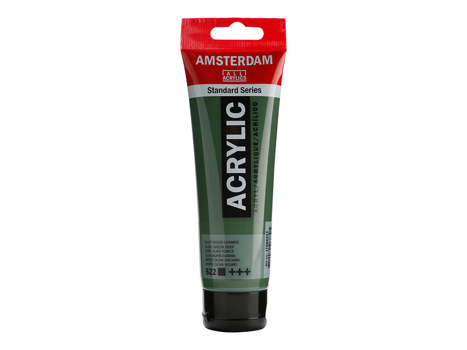 Amsterdam Standard Akryl Olive Green Deep 622 120 ml