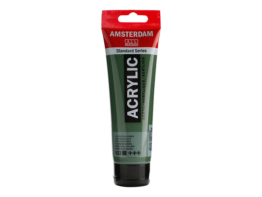 Amsterdam Standard Akryl Olive Green Deep 622 120 ml
