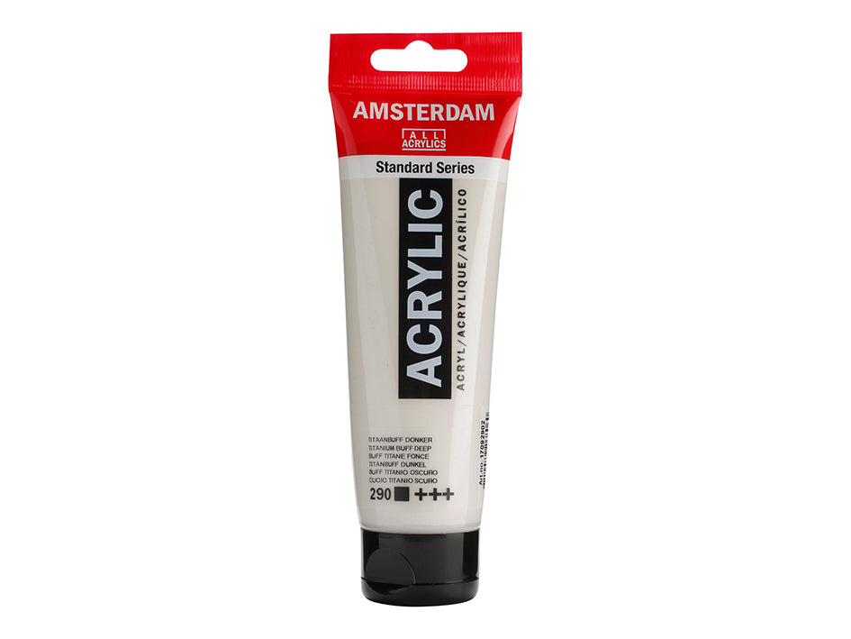 Amsterdam Standard Akryl Titan Buff Deep 290 120ml
