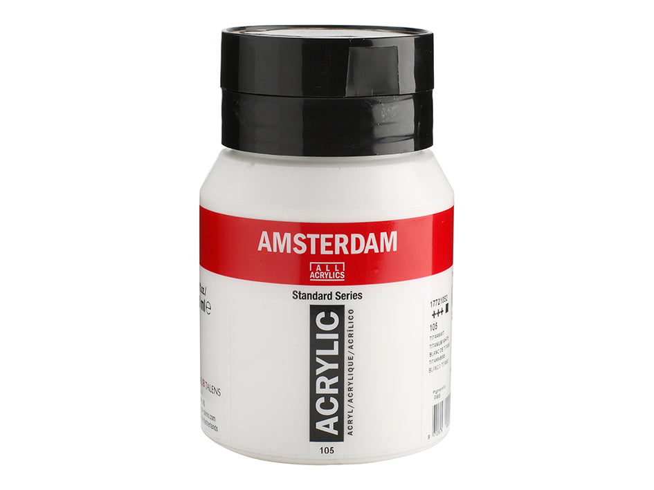 Amsterdam Standard Akryl Titanium White 105 500 ml