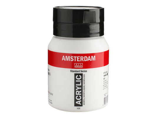 Amsterdam Standard Akryl Titanium White 105 500 ml