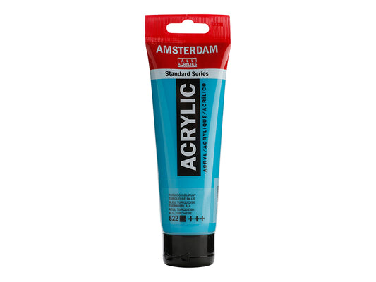 Amsterdam Standard Akryl Turquoise Blue 522 120 ml