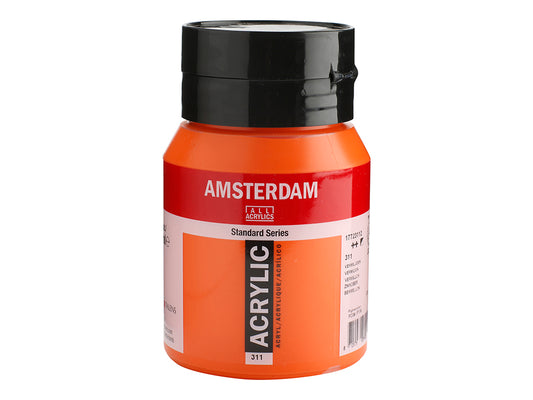Amsterdam Standard Akryl Vermillion 311 500 ml