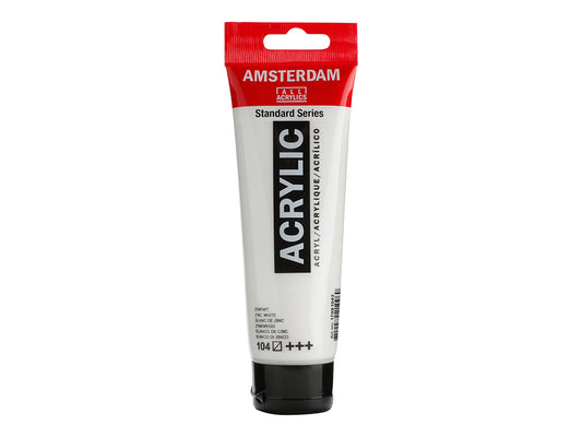 Amsterdam Standard Akryl Zink White 104 120 ml