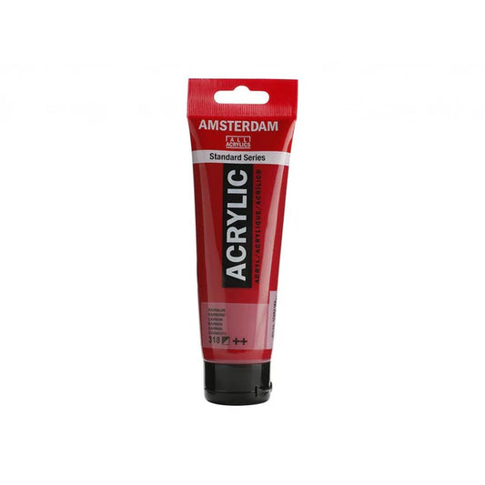 Amsterdam Standard Akryl Carmine 318 120 ml