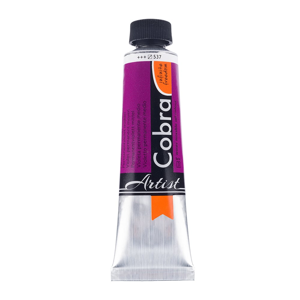 Cobra Artist 537 Permanent Violet Medium 40ml