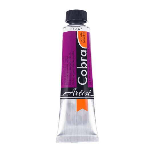 Cobra Artist 537 Permanent Violet Medium 40ml