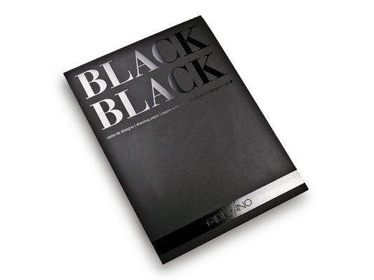 Fabriano Black Black Tegneblokk A4 300g