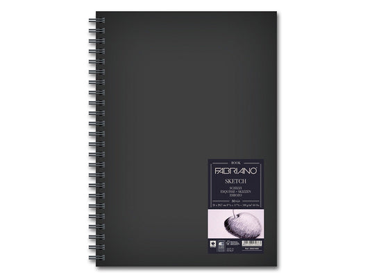 Fabriano Book Sketch Spiral A5 110g Portrett
