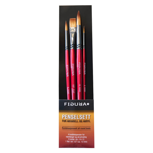 Figura Penselsett 4stk