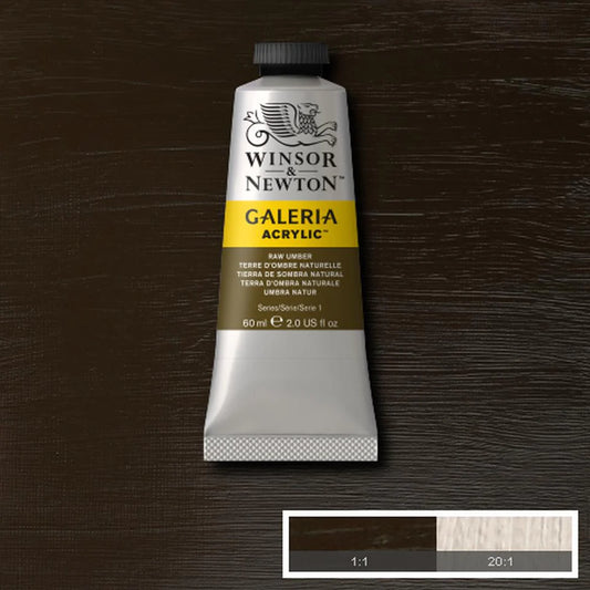 Winsor&Newton Galeria Raw Umber 60 ml 554