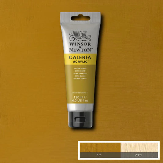 Winsor&Newton Galeria Yellow Ochre 120ml 744