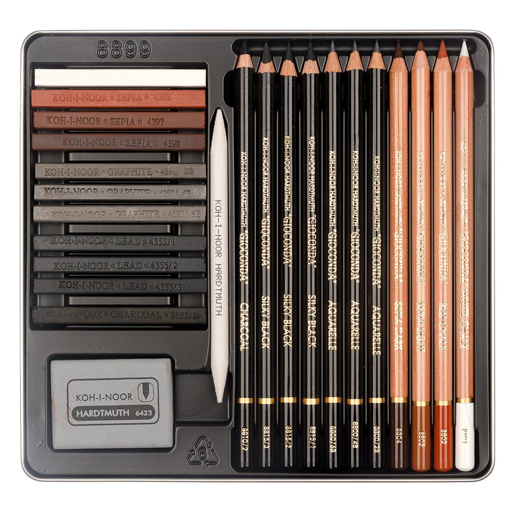 Koh-i-Noor Gioconda Art Set 8899 24stk